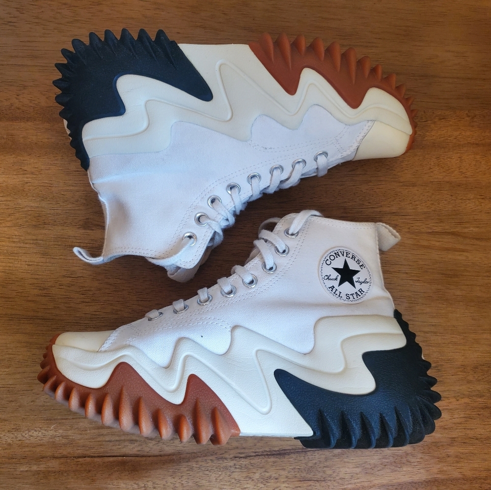 Converse Run Star Motion CX Platform high-tops Womens Size 8.5 - Picture 3 of 10